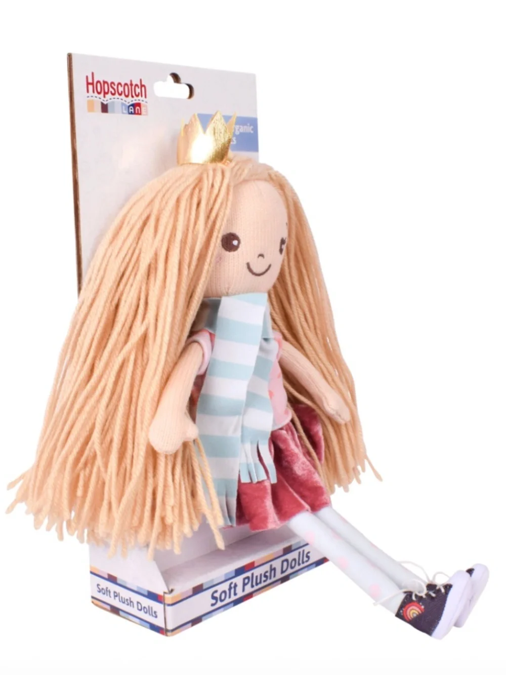Hopscotch Lane 13-inch Soft Bodied Floppy Doll, Abby, Ages 0+ Months
